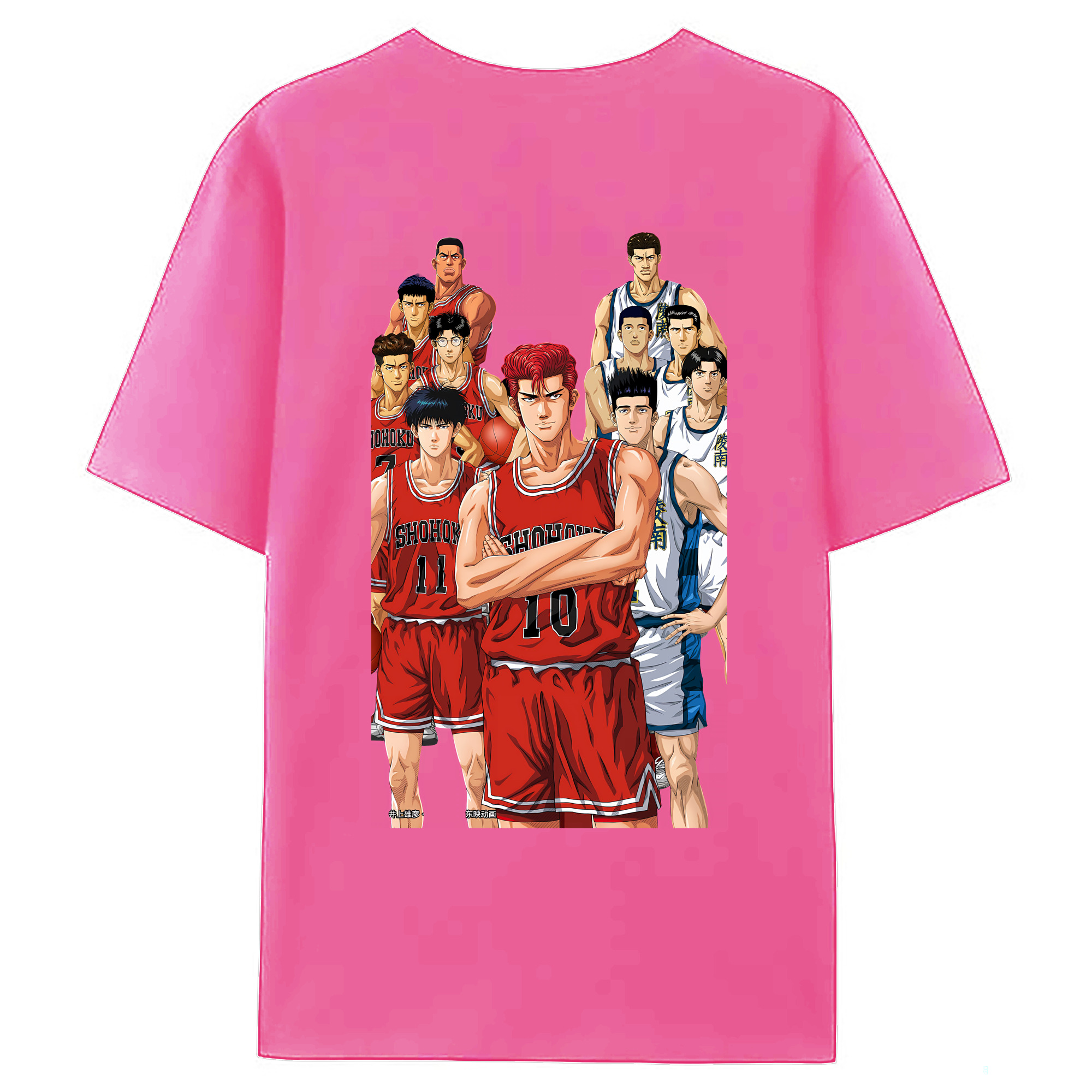 （画像用） SLAM DUNK／スラムダンク レディース半袖Tシャツ(バックプリント)